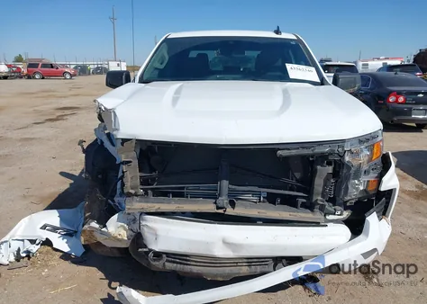 2024 Chevrolet Silverado 1500 4Wd Short Bed Custom from USA, damaged, VIN 1GCPDBEK4RZ186840